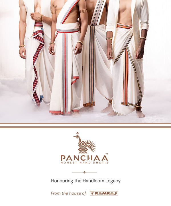PANCHAA™ Handwoven Dhotis