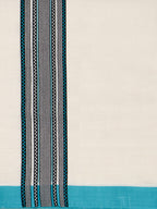 PANCHAA™ Handwoven Azo-Free Dyes Extra Weft Dhoti D3