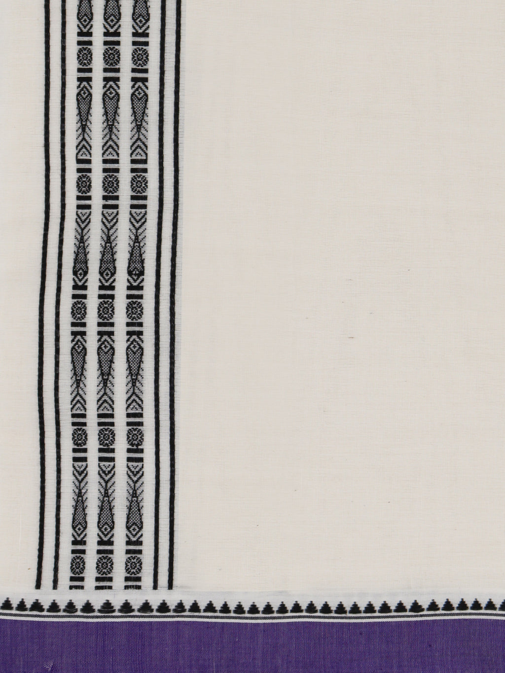 PANCHAA™ Handwoven Azo-Free Dyes Extra Weft Dhoti D11
