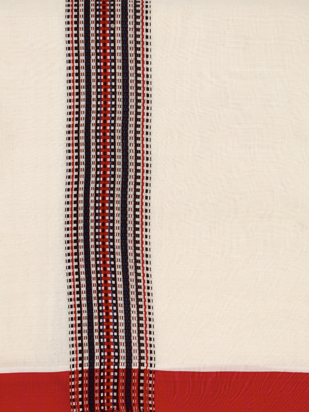 PANCHAA™ Handwoven Azo-Free Dyes Extra Weft Dhoti D4